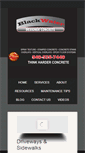 Mobile Screenshot of blackwaterconcrete.com